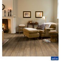 Quick-Step ДУБ БРАШИРОВАНЫЙ СЕРО-КОРИЧНЕВЫЙ IM1850