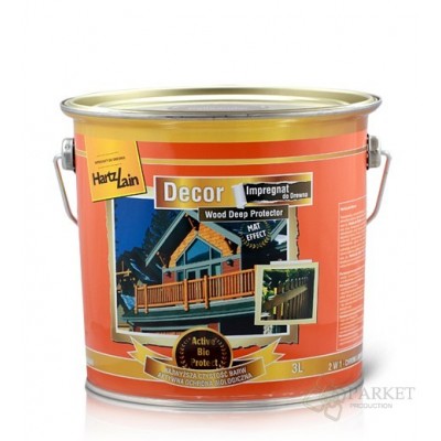 Пропиточное средство для древесины HartzLain Decor