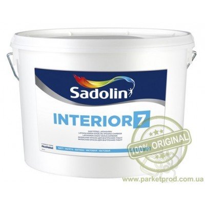 Sadolin INTERIOR-7 Латексна фарба для стін і стель