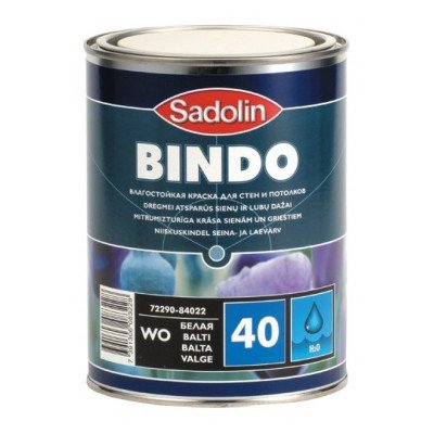 Sadolin Bindo 40 Водостойкая краска для стен